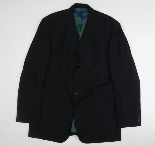 Karl Jackson Men's Blue Suit Jacket 44L