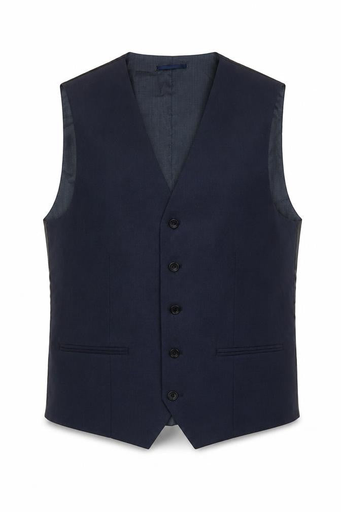 Next Men's Blue Suit Waistcoat Size 38 Regular