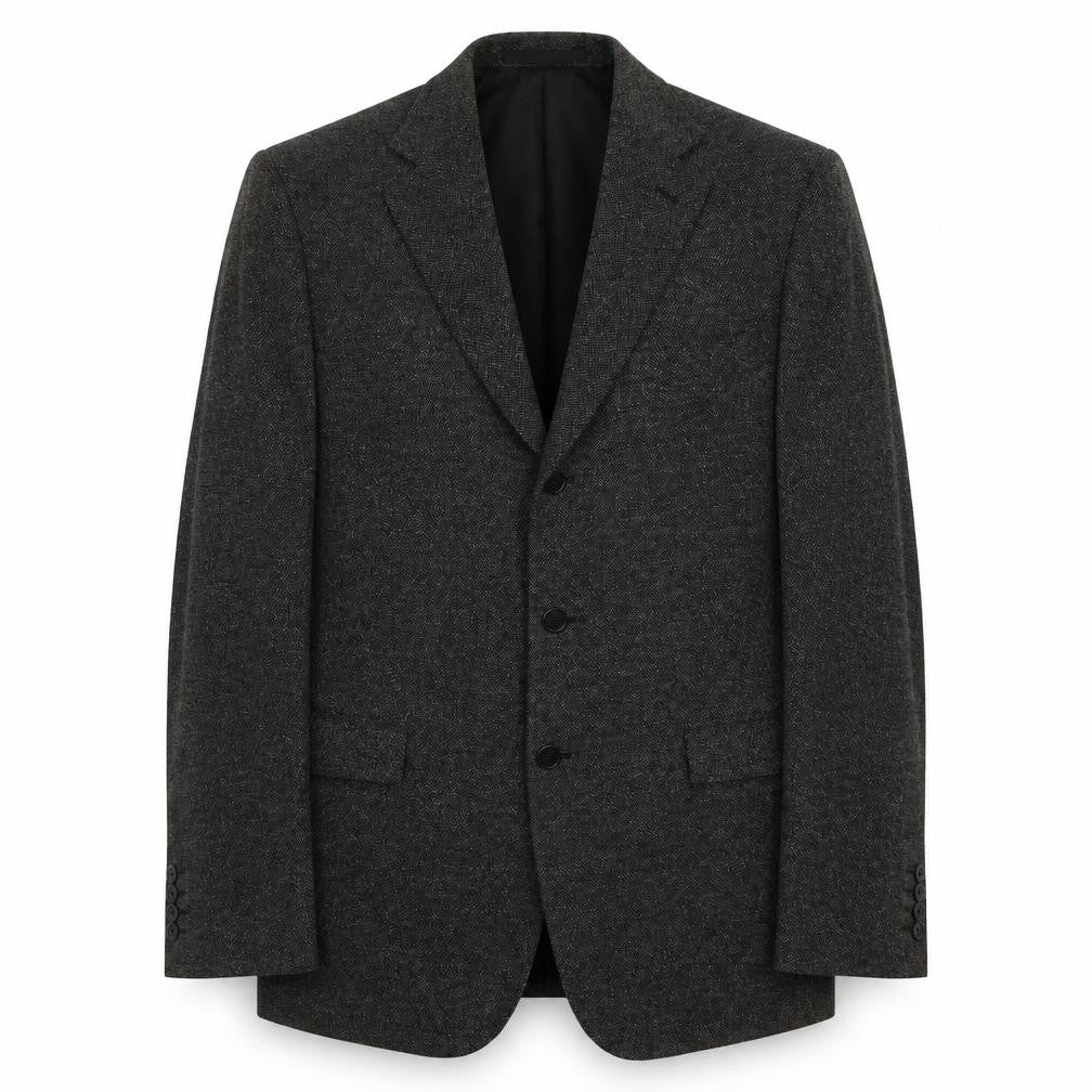 Marks & Spencer Men's Grey Blazer, Size 44R, Formal Style