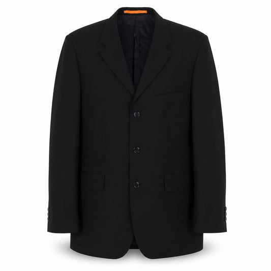 Karl Jackson Men's Blue Blazer, 40 Regular, Two-Button