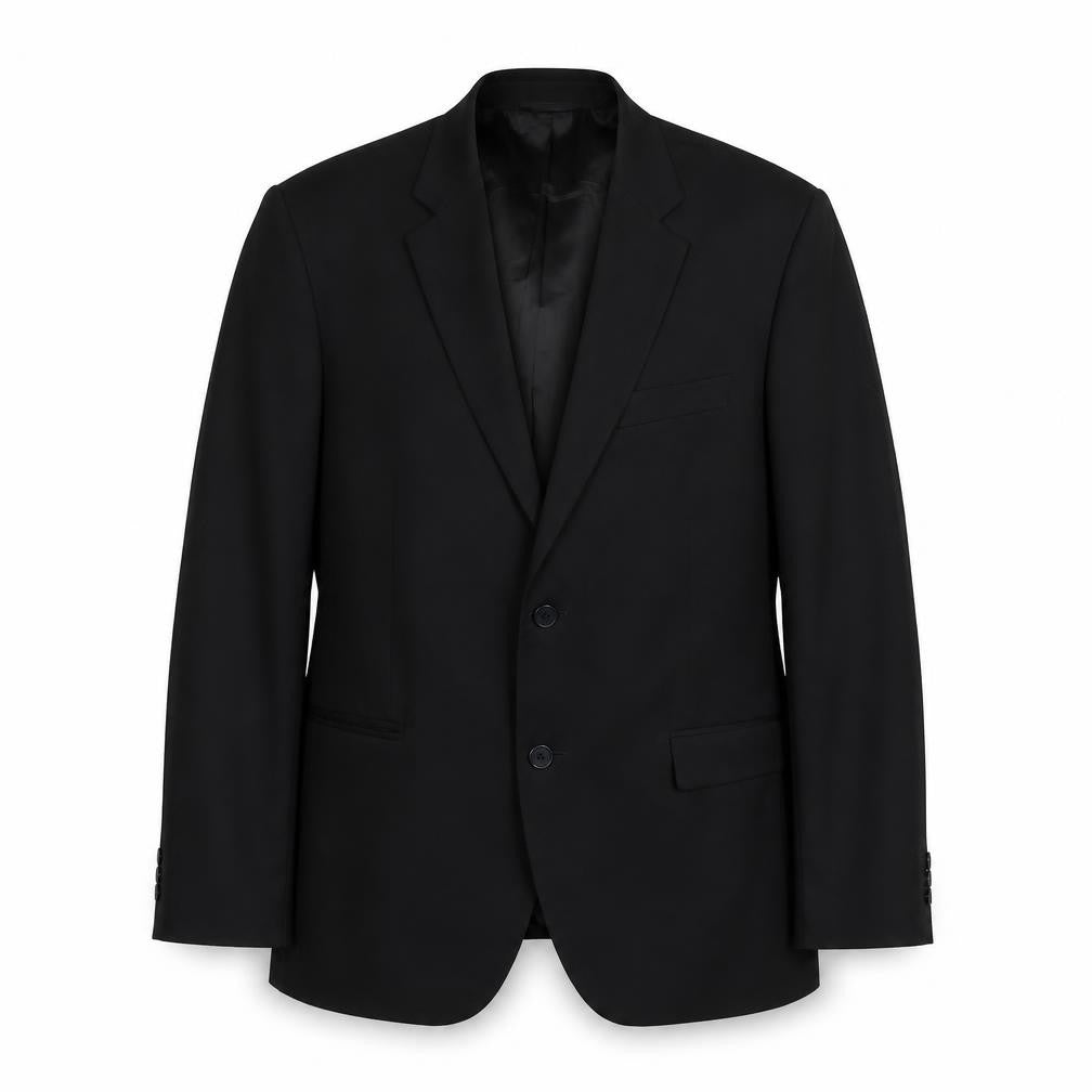 Calvin Klein Men's Blue Blazer L Two-Button Jacket
