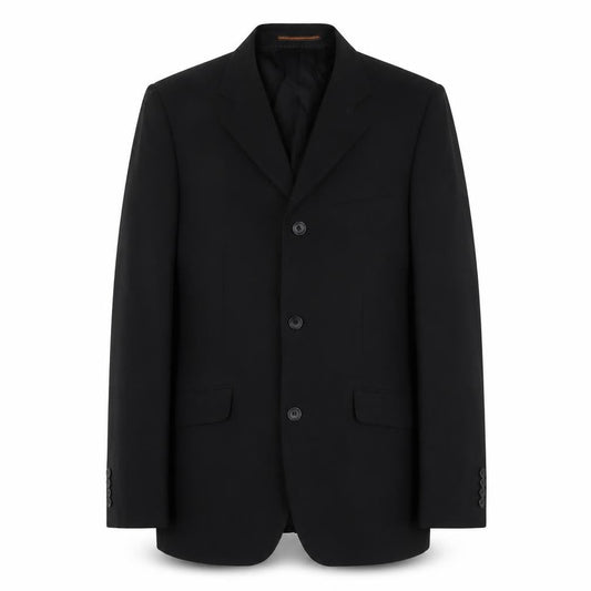 Topman Men's Black Blazer 38 Regular Formal