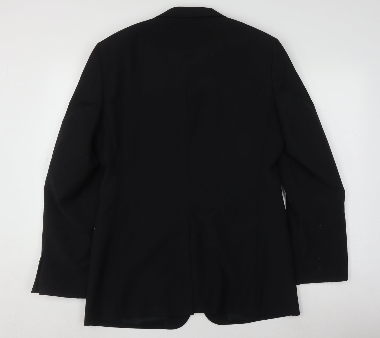 Topman Men's Black Blazer 38 Regular Formal