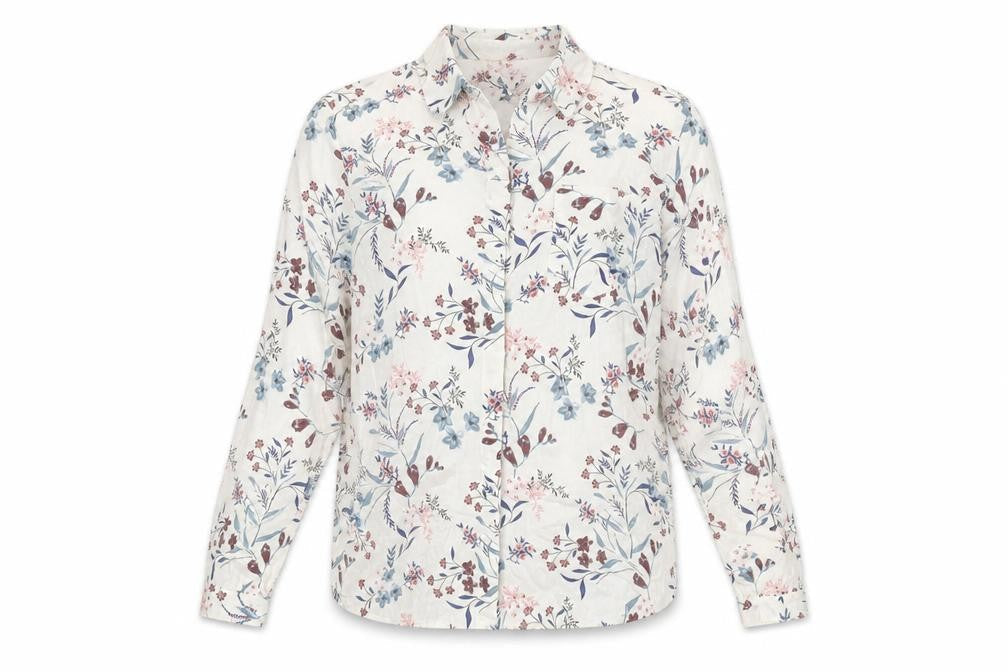 Marks & Spencer Women’s Ivory Floral Blouse Size 12
