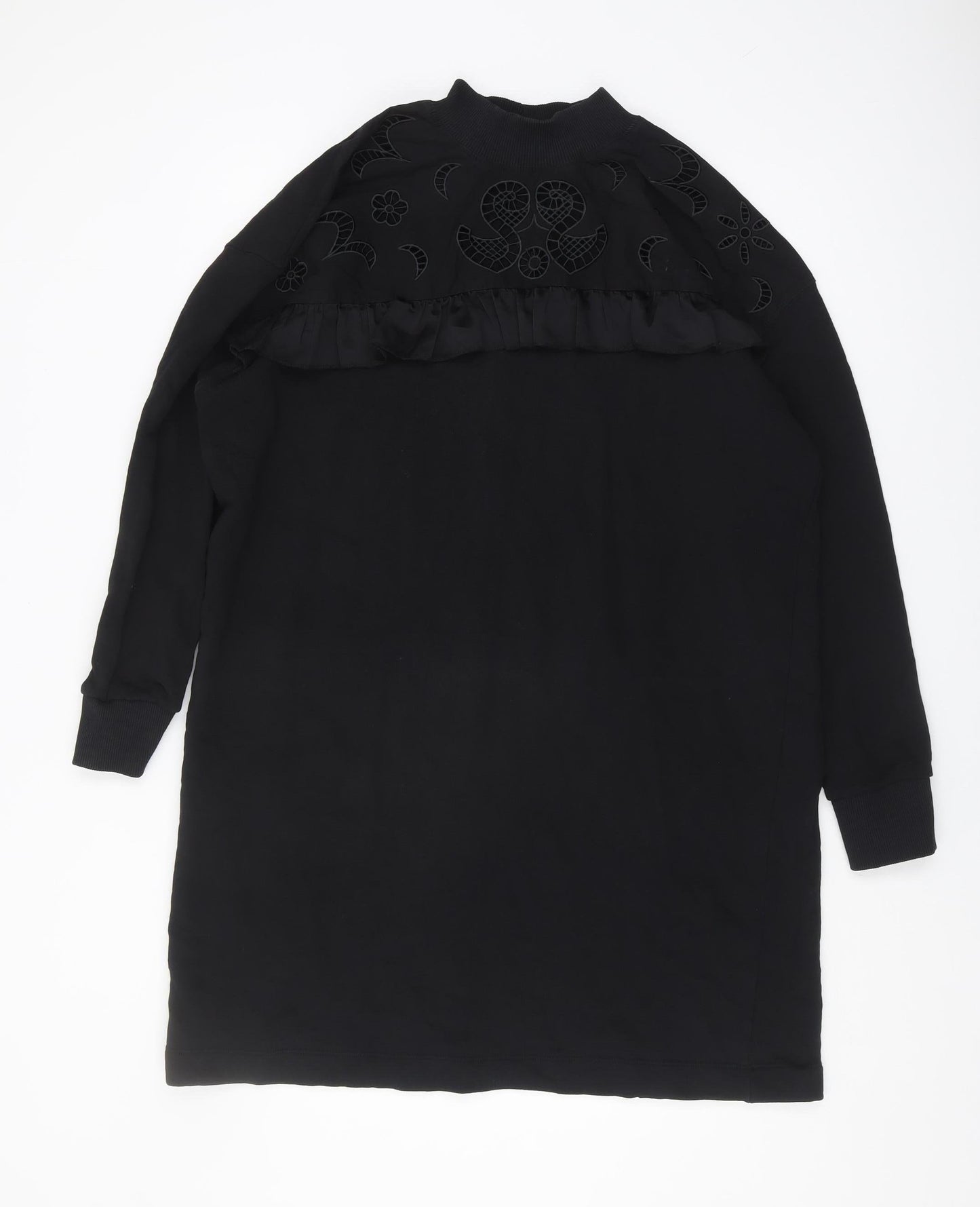 River Island Plus Black High Neck Dress Women’s Size 18/20