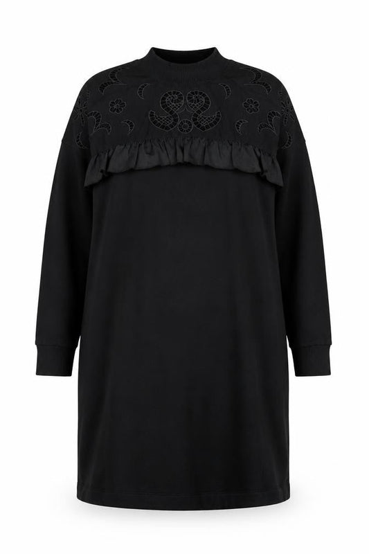 River Island Plus Black High Neck Dress Women’s Size 18/20