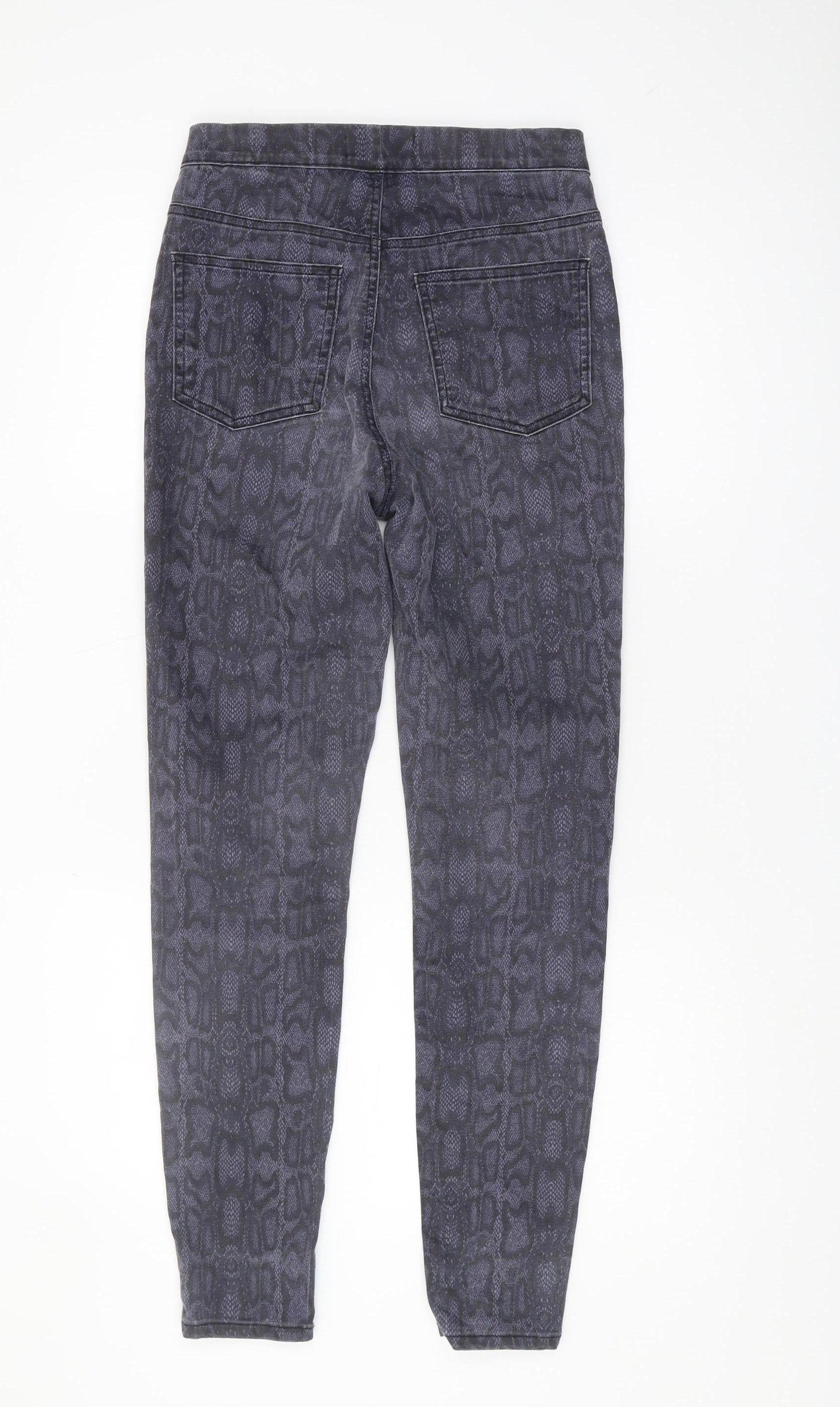 Marks and Spencer Blue Animal Print Jegging - Size 10