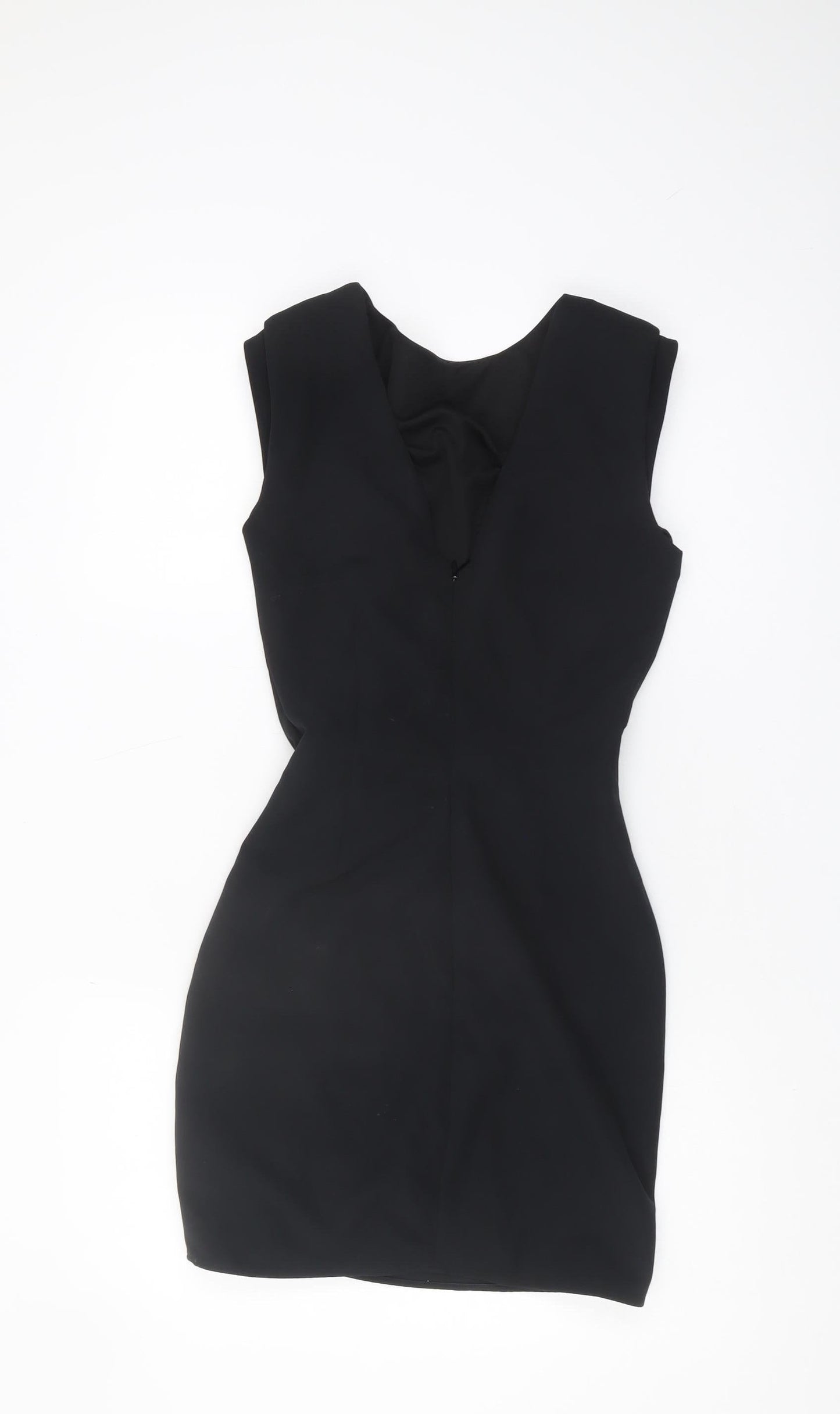Zara Basic Women's Black Bodycon Dress XS