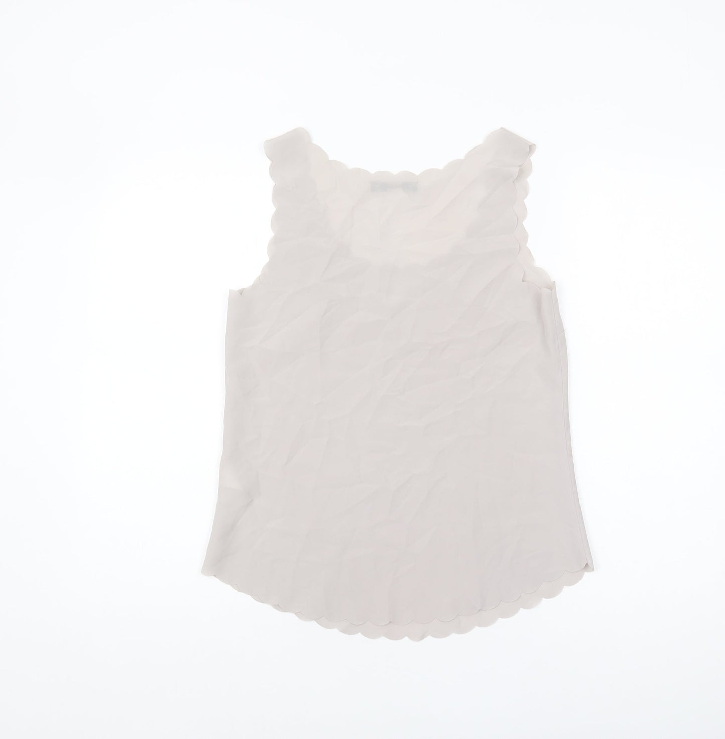 Oasis Women's Beige Tank Top Size 8