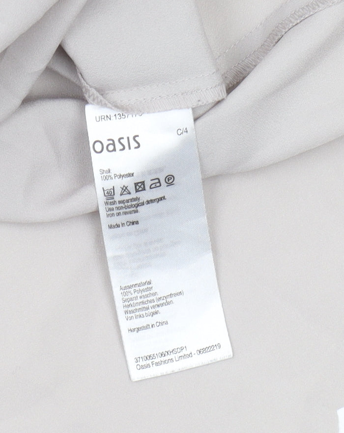 Oasis Women's Beige Tank Top Size 8