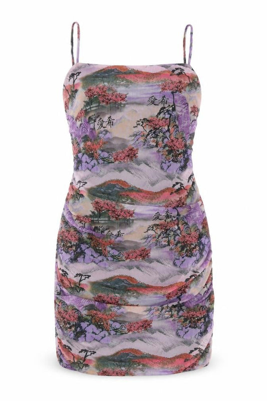 PRETTYLITTLETHING Women's Multicoloured Dress Size 12