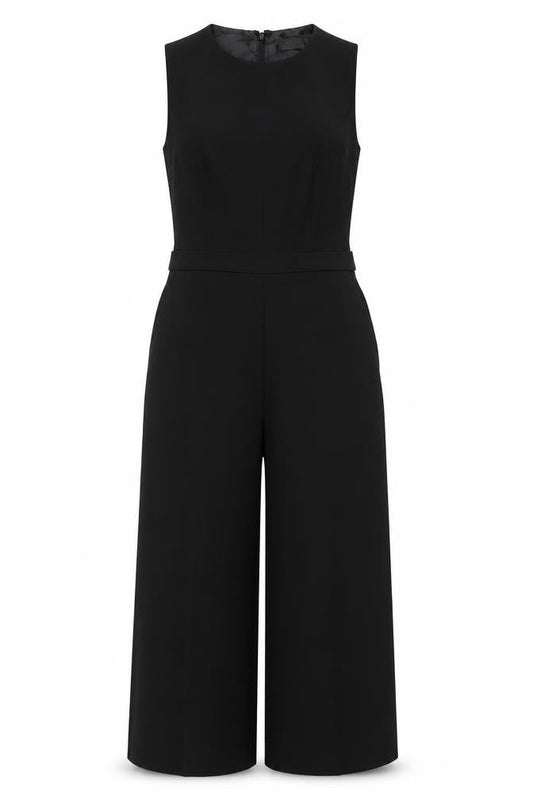 Oasis Women's Black Sleeveless Jumpsuit Size 8