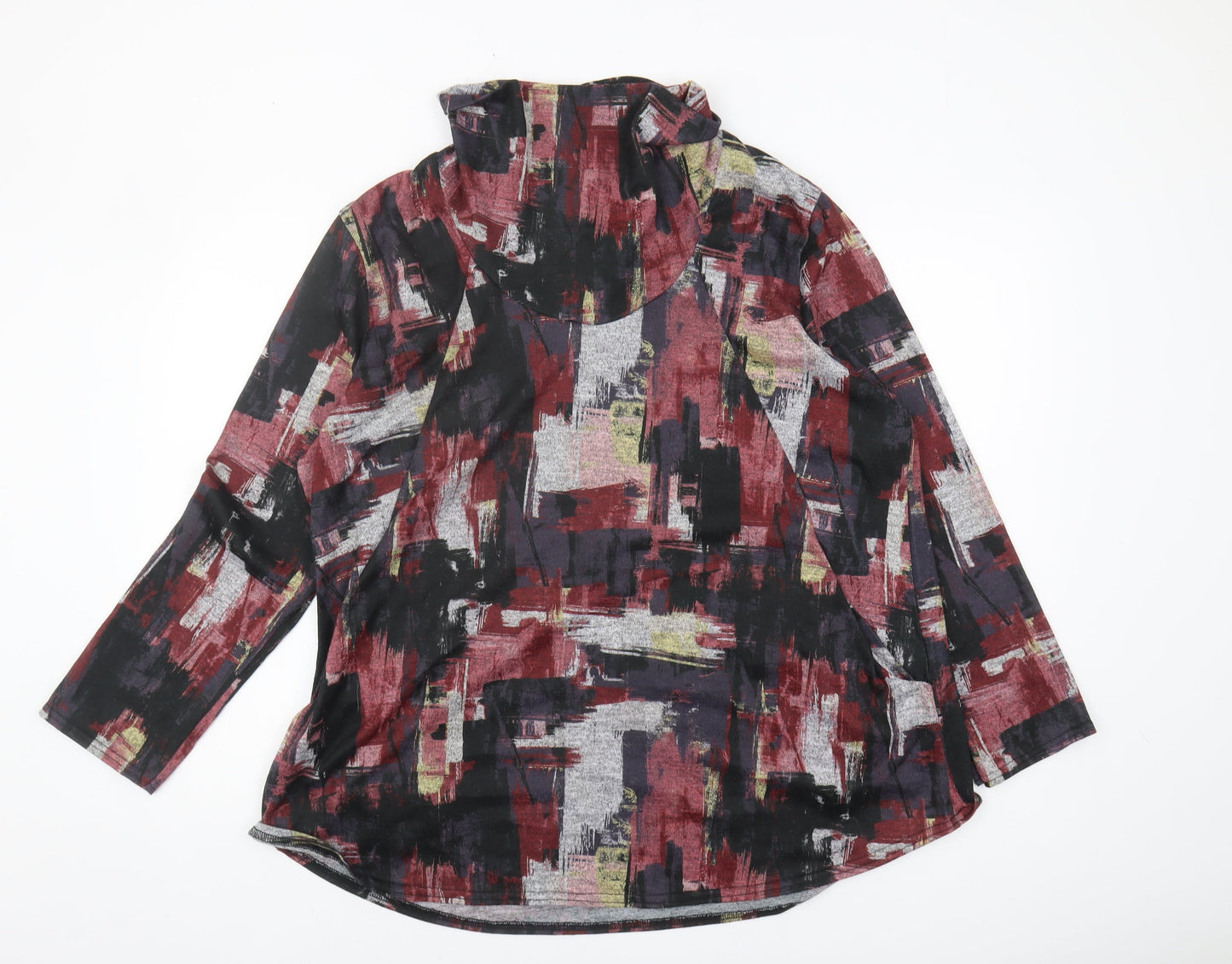 Maison de Nimes Women's XL Geometric High Neck Top