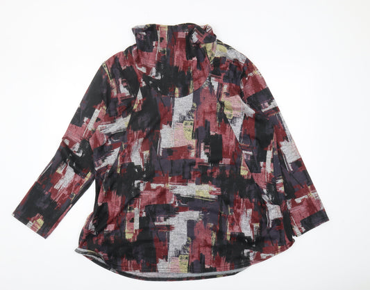 Maison de Nimes Women's XL Geometric High Neck Top