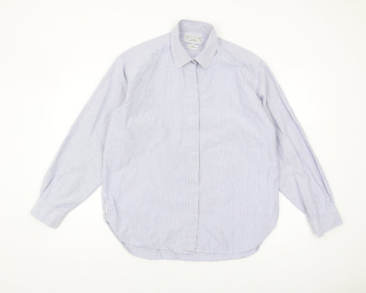 The Oxford Shirt Co. Men's Blue Striped 16 Shirt