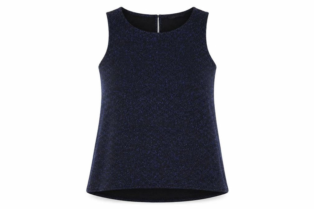 Marks & Spencer Women's Black Tank Top Size 10