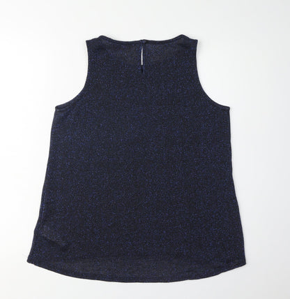 Marks & Spencer Women's Black Tank Top Size 10
