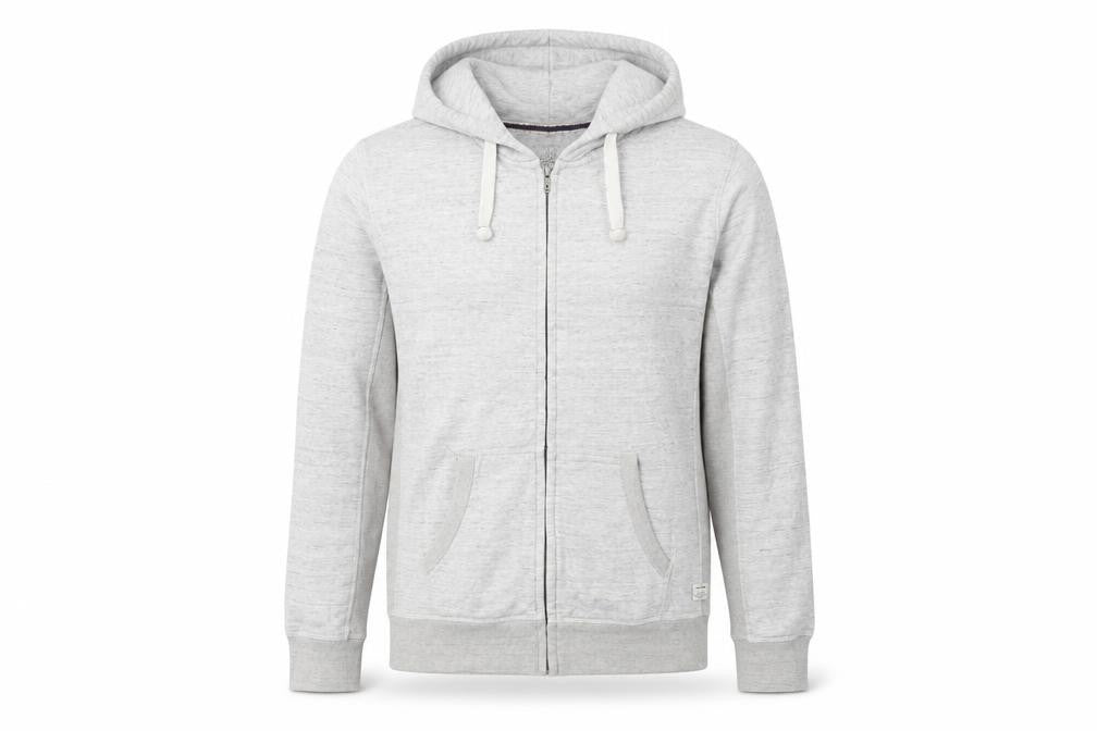 Jack & Jones Men's Grey Full Zip Hoodie M