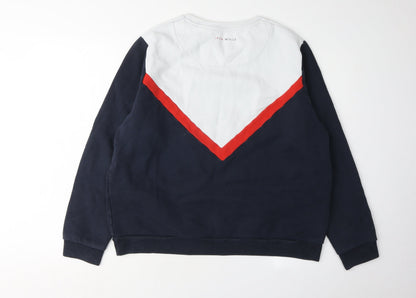Jack Wills Women's Multicoloured Pullover Sweatshirt Size 16