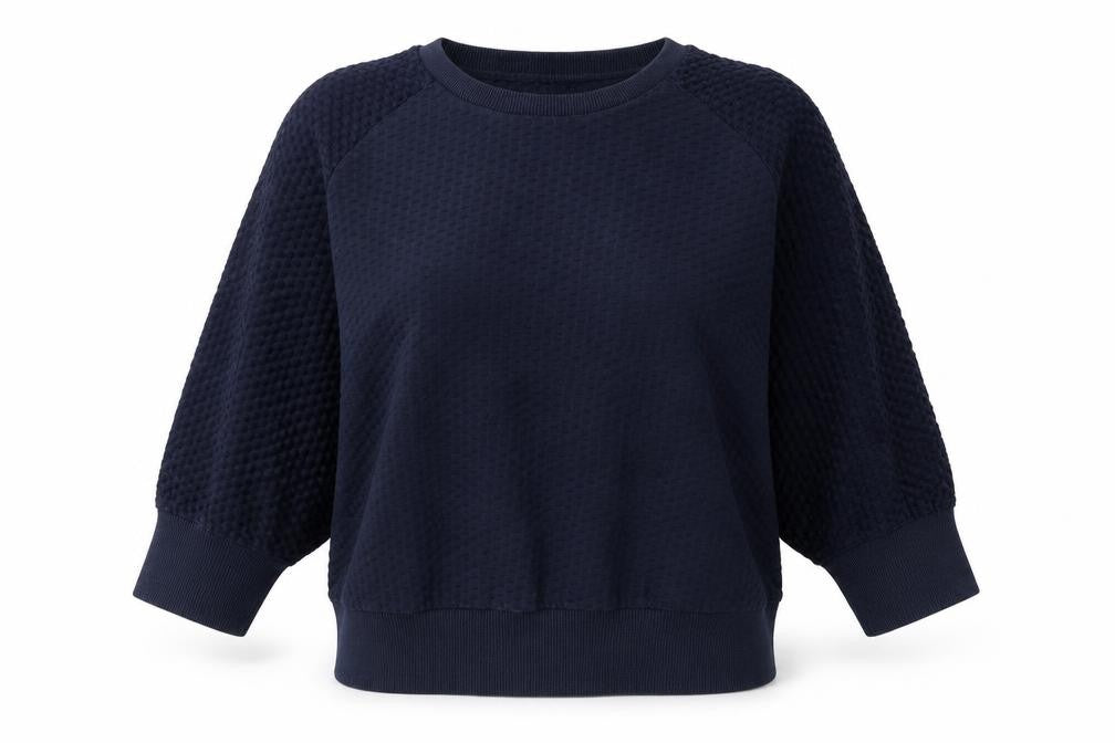 French Connection Women's Blue Pullover Sweatshirt S