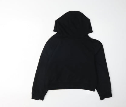 Preloved Harry Potter Girls Black Hoodie, 9-10 Years, Pullover Style - Back