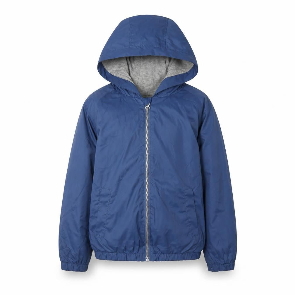 Benetton Boys Blue Windbreaker Jacket - 7-8 Years
