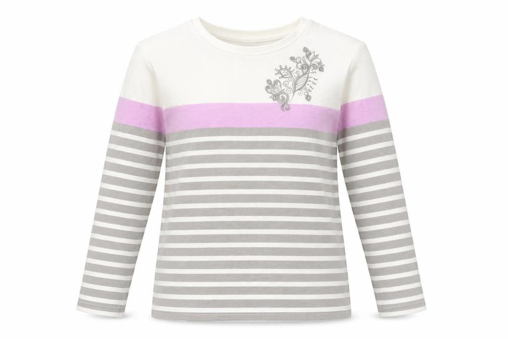 Damart Women's Multicoloured Long Sleeve T-Shirt, L