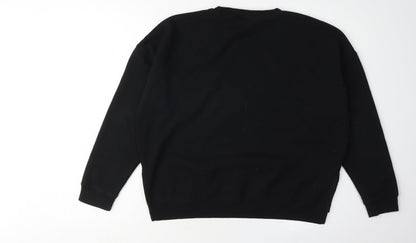 FRIENDS Womens XS Black Pullover Sweatshirt TV Logo