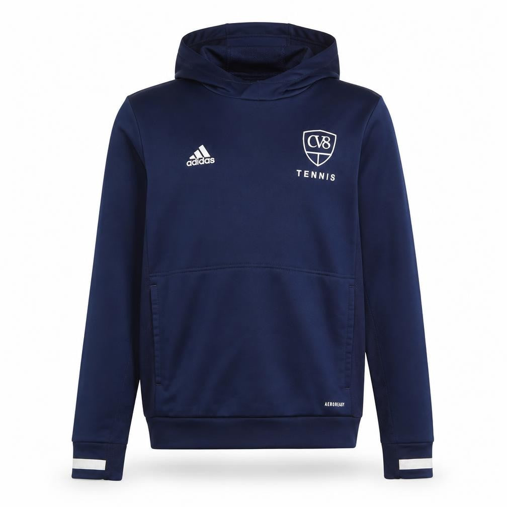 Adidas Boys Blue Pullover Hoodie 11-12 Years Sports Quick Dry