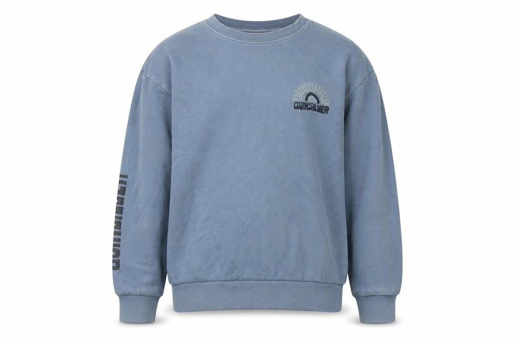 Quiksilver Boys Blue Crew Neck Sweatshirt S