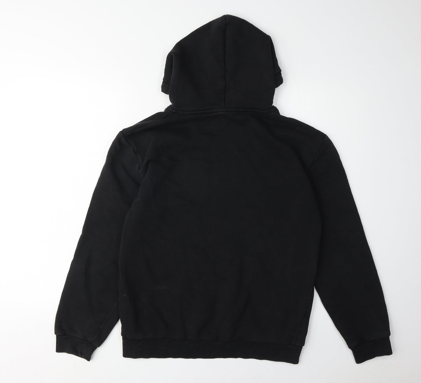Firetrap Unisex Black Hoodie M Pullover Casual