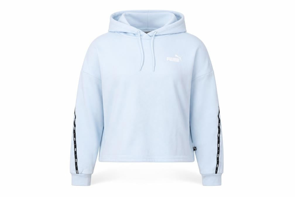 Puma Women's Blue Pullover Hoodie - Size M