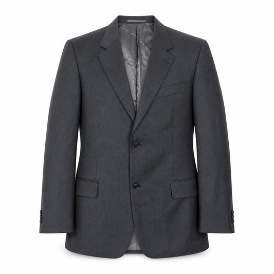Wellington Men's Grey Blazer, Size 44L, Business