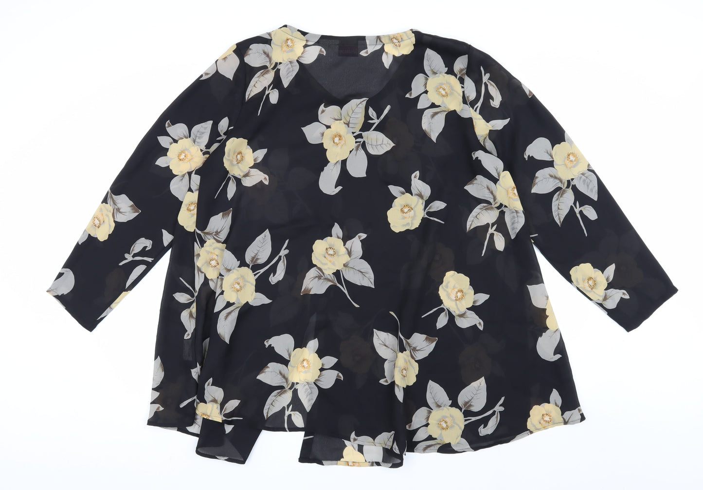 Kaleidoscope Women's Floral Tunic Blouse Size 18