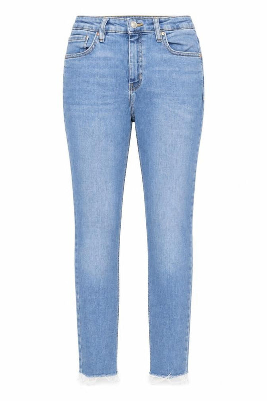 MNG Women's Blue Skinny Jeans Size 10