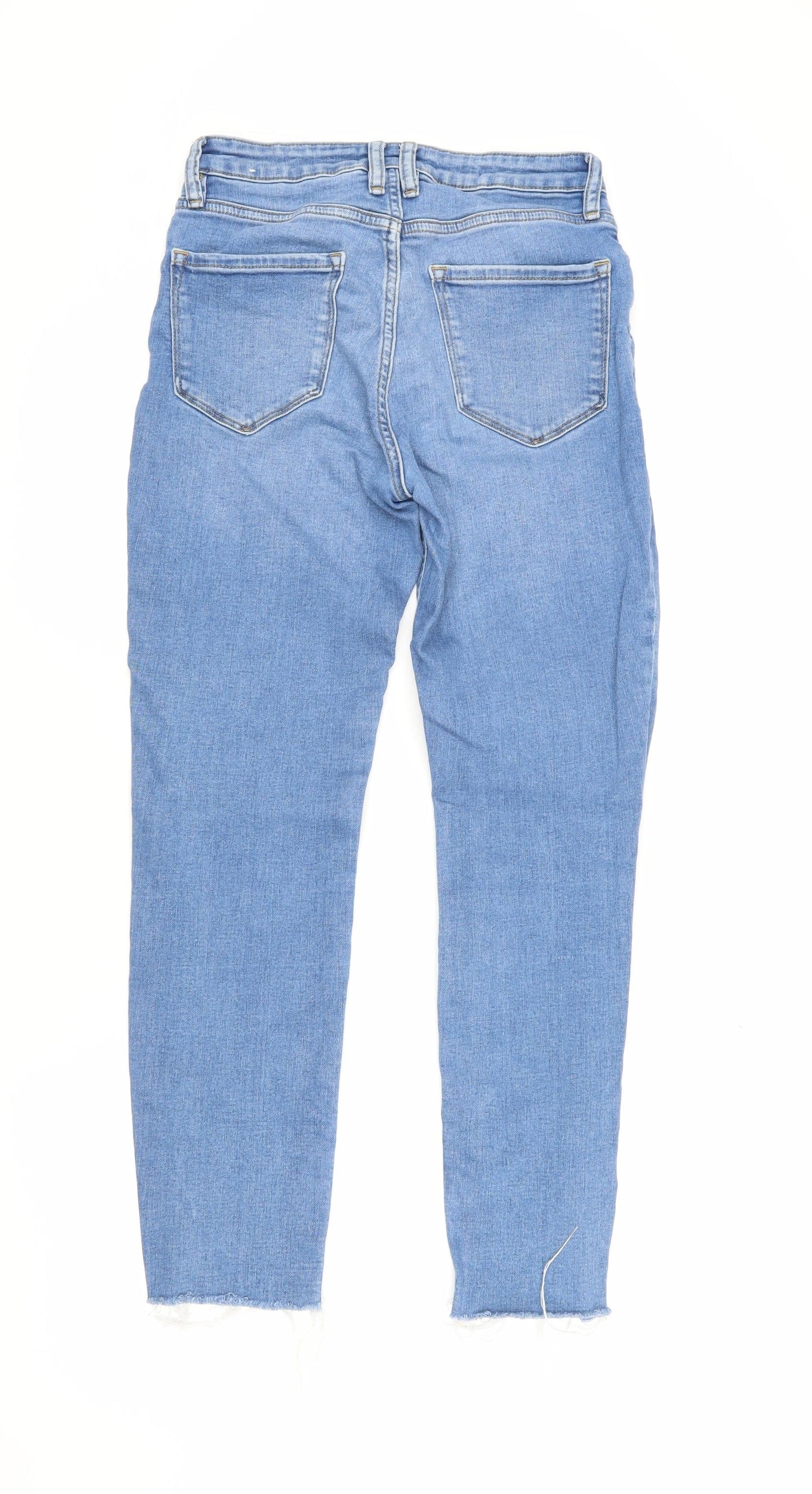 MNG Women's Blue Skinny Jeans Size 10
