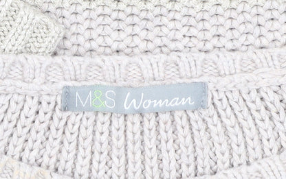 Marks & Spencer Women's Beige Pullover Jumper