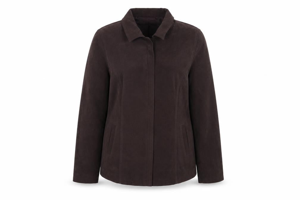Reflections Women's Brown Jacket, Size 18, Elegant Design