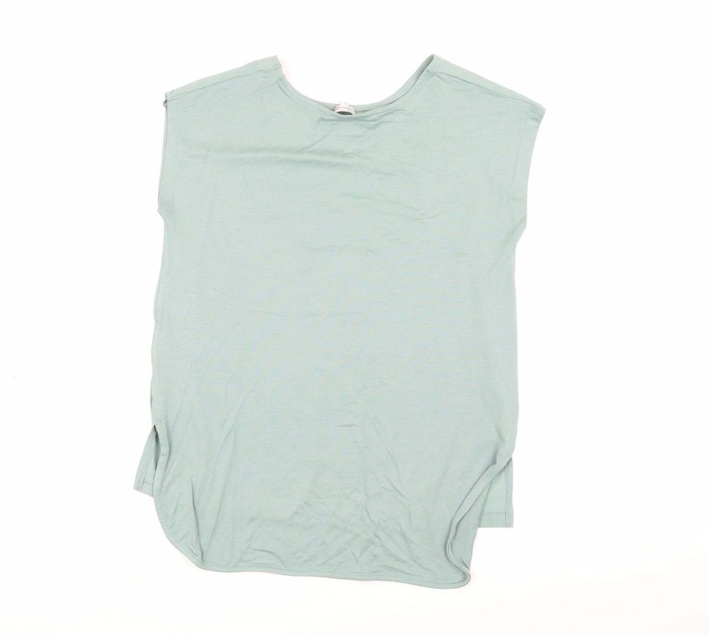 Peacocks Women's Green Sleeveless Blouse Size 8