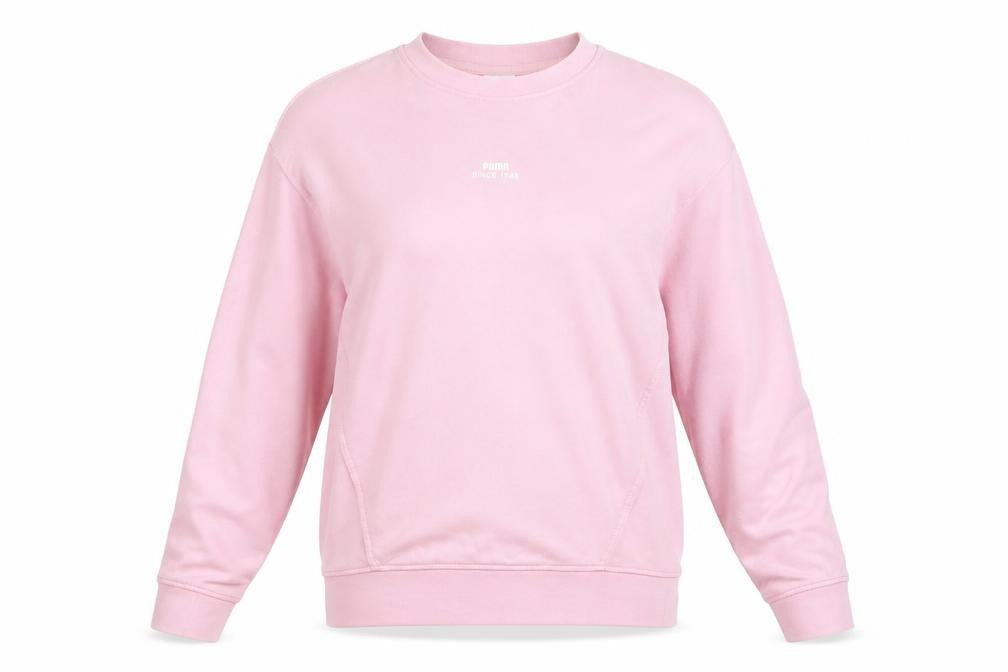 Puma Women's Pink Pullover Sweatshirt, Size S