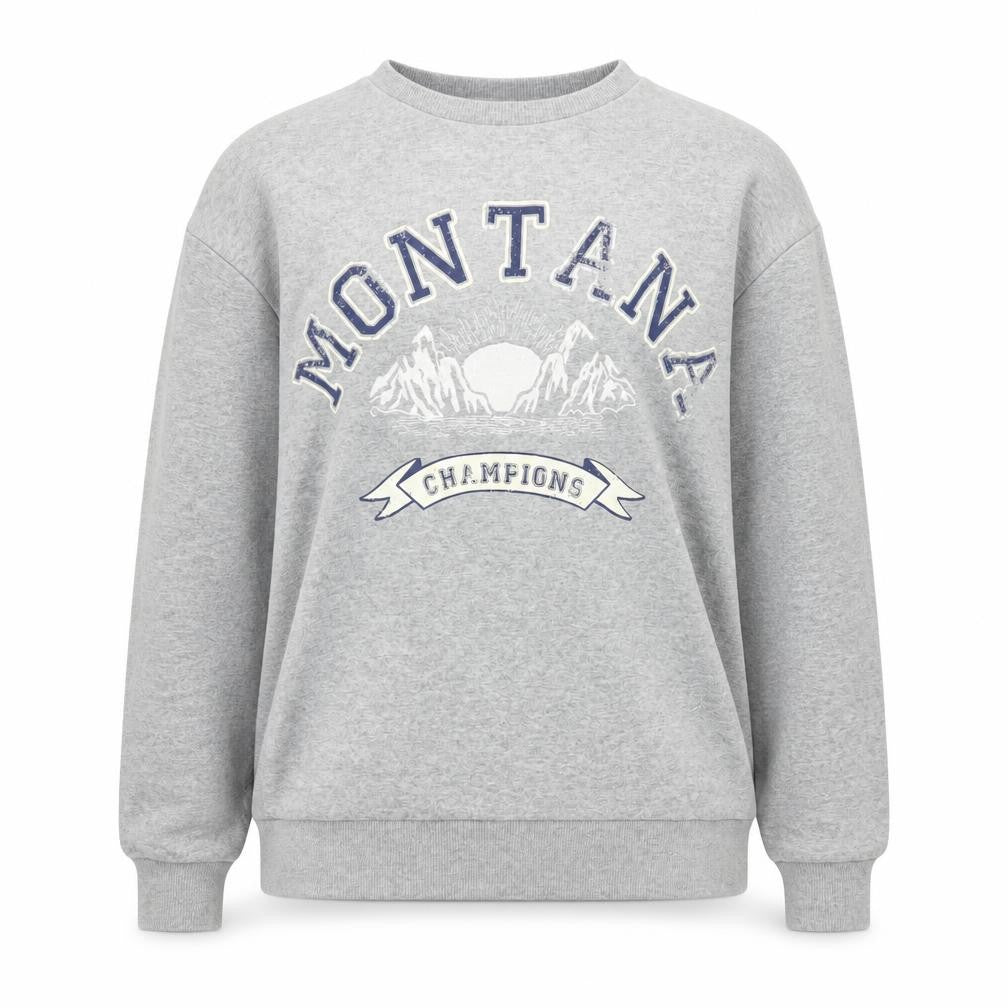 River Island Women's Grey Pullover Sweatshirt Small