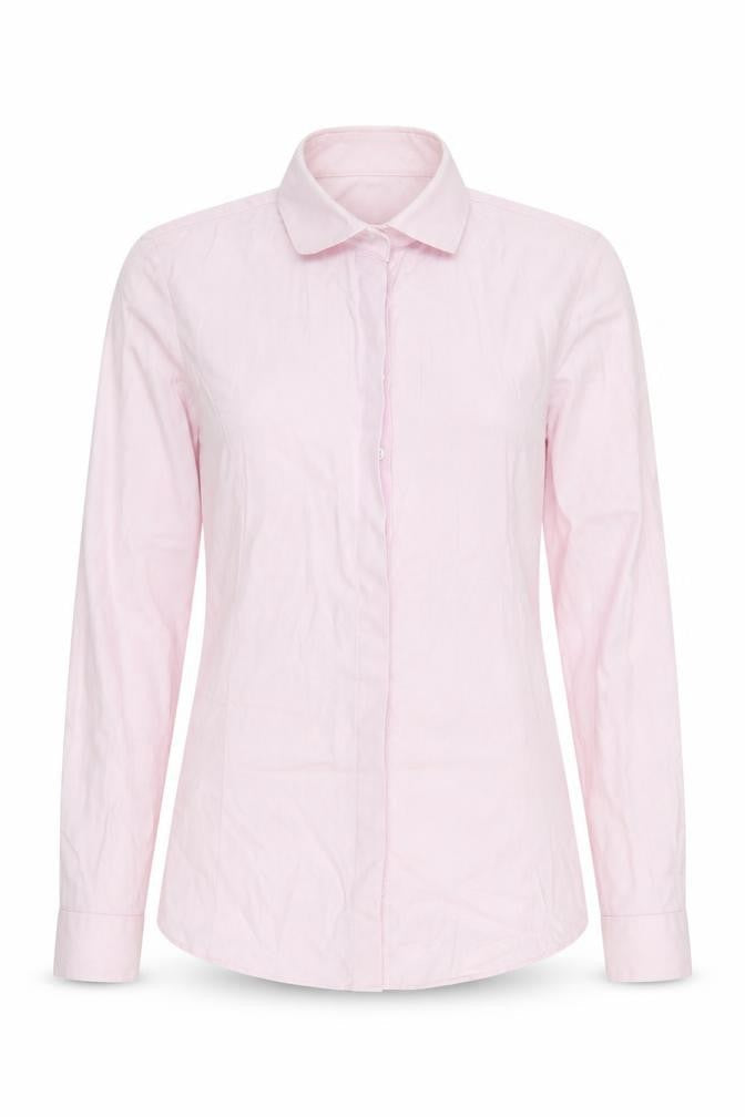 Brook Taverner Men's Pink Long Sleeve Button-Up Shirt