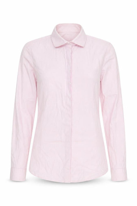 Brook Taverner Men's Pink Long Sleeve Button-Up Shirt