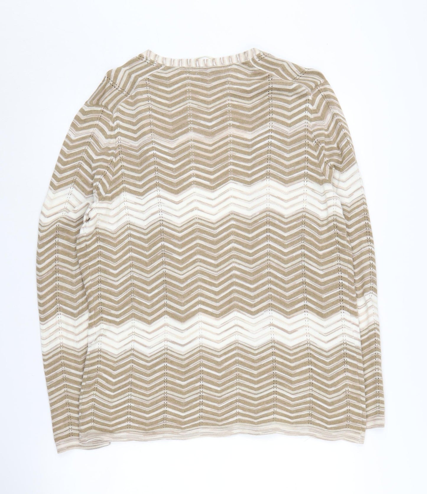 Viyella Women's Multicoloured Petite Open Front Cardigan