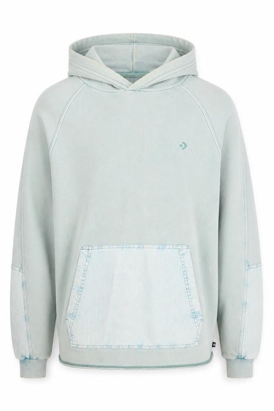 Converse Men’s Green Pullover Hoodie - Size S