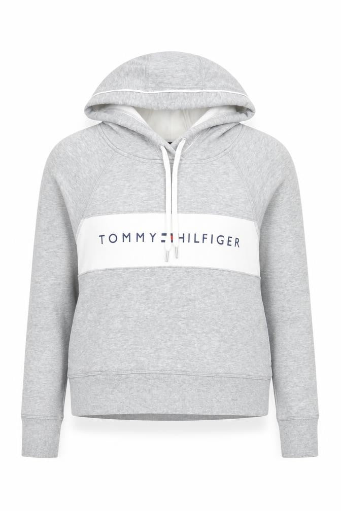 Tommy Hilfiger Women’s Grey Pullover Hoodie M
