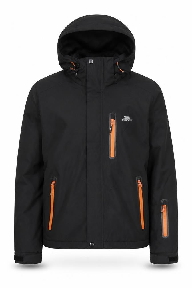 Trespass Men's Black 2XS Anorak Jacket Waterproof