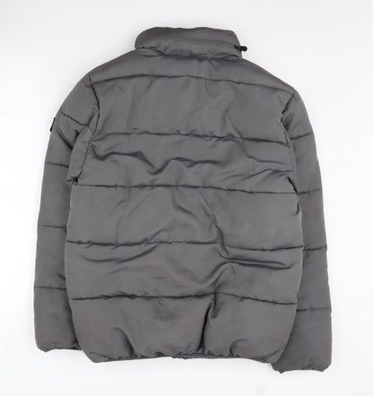 Everlast Men's Grey S Puffer Jacket