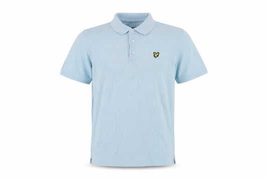Lyle & Scott Womens Blue Polo Shirt, Size 14