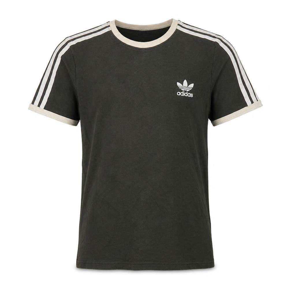 Adidas Men's Black Cotton T-Shirt L, Logo Design